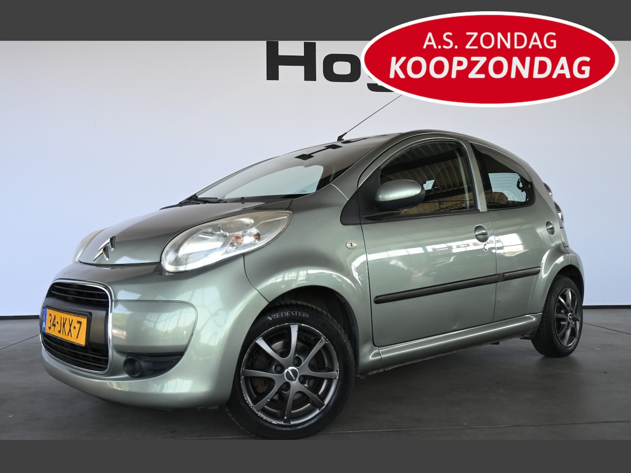 Citroën C1 - 1.0-12V Ambiance 5DRS Airco Elektrisch Pakket! Lichtmetaal All in Prijs! Inruil Mogelijk! - AutoWereld.nl