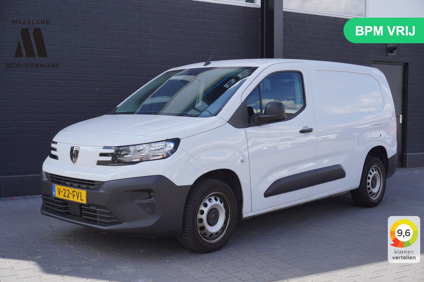Peugeot Partner - 1.5 BlueHDi 102PK L2 EURO 6 - Airco - Cruise - Camera - €16.950,- Excl. - AutoWereld.nl