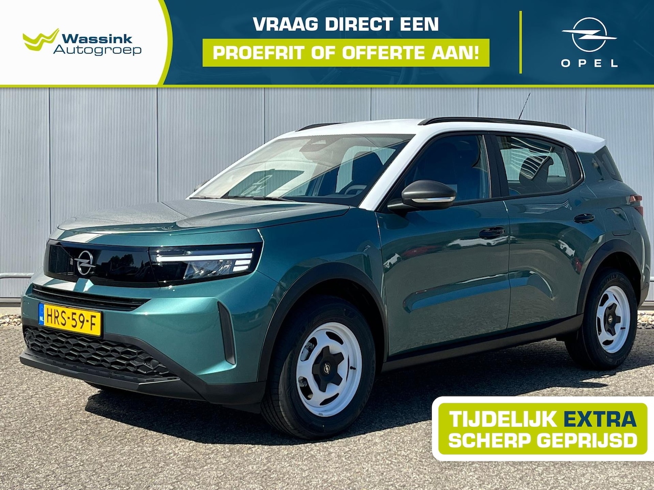 Opel Frontera - 1.2 Hybrid 136pk Edition Automaat | Navigatie | Parkeercamera - AutoWereld.nl