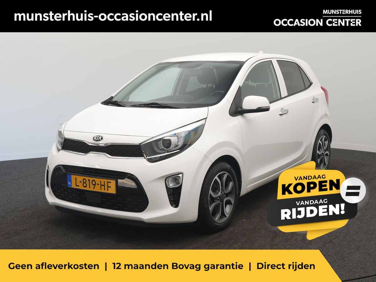 Kia Picanto - 1.0 DPi DynamicPlusLine - RIJKLAARPRIJS - Automaat - Achteruitrijcamera - AutoWereld.nl