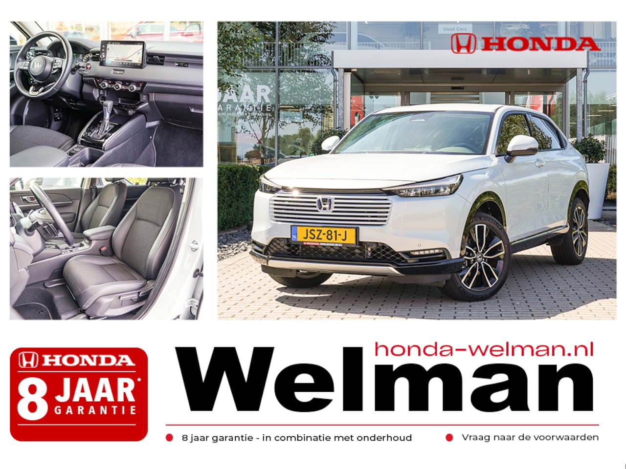 Honda HR-V - 1.5i e:HEV ADVANCE - DEMO - FULL HYBRID - AUTOMAAT - AutoWereld.nl
