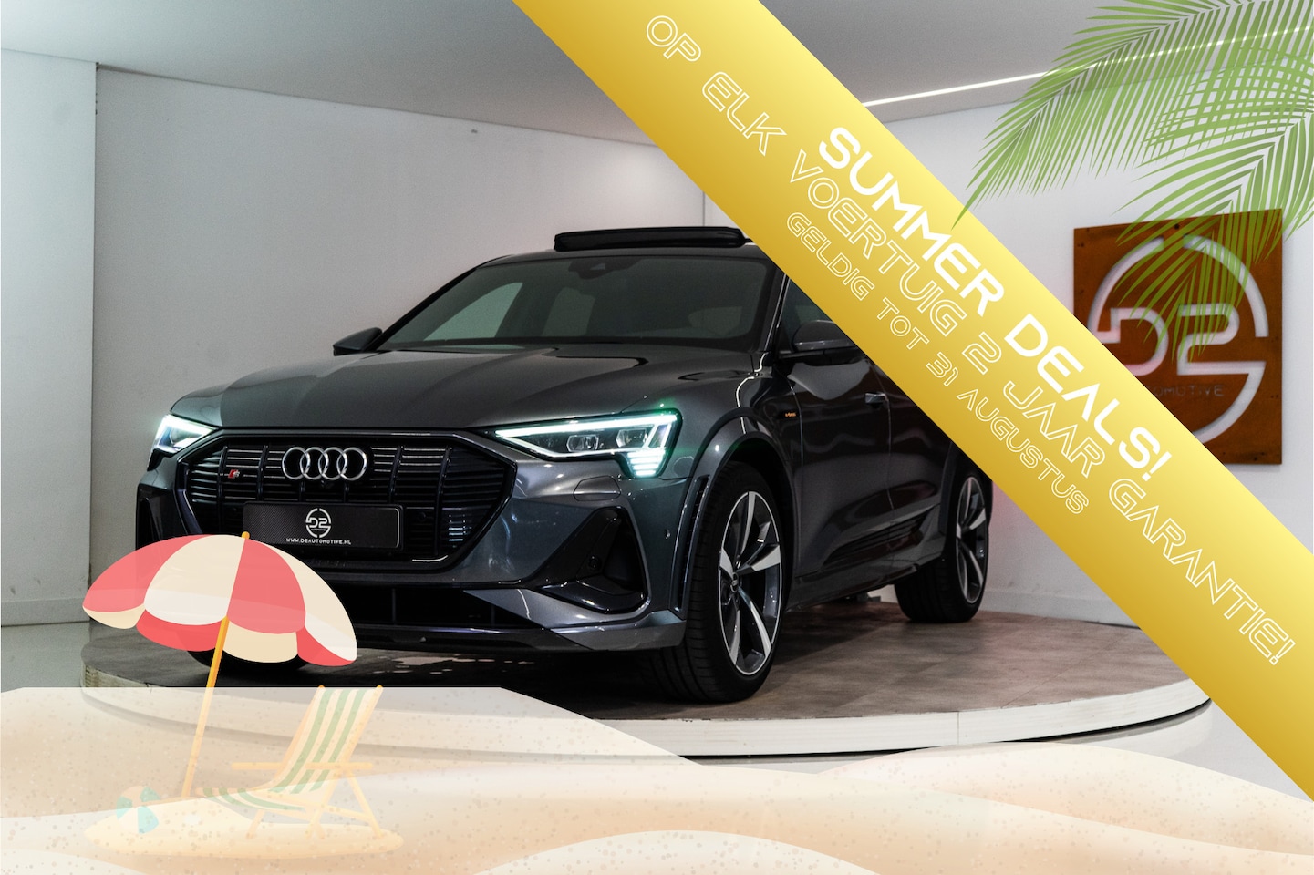 Audi e-tron Sportback - S Quattro 95 kWh 504PK | Pano | Sfeer | B&O | ACC | Leder | 12 MND Garantie - AutoWereld.nl