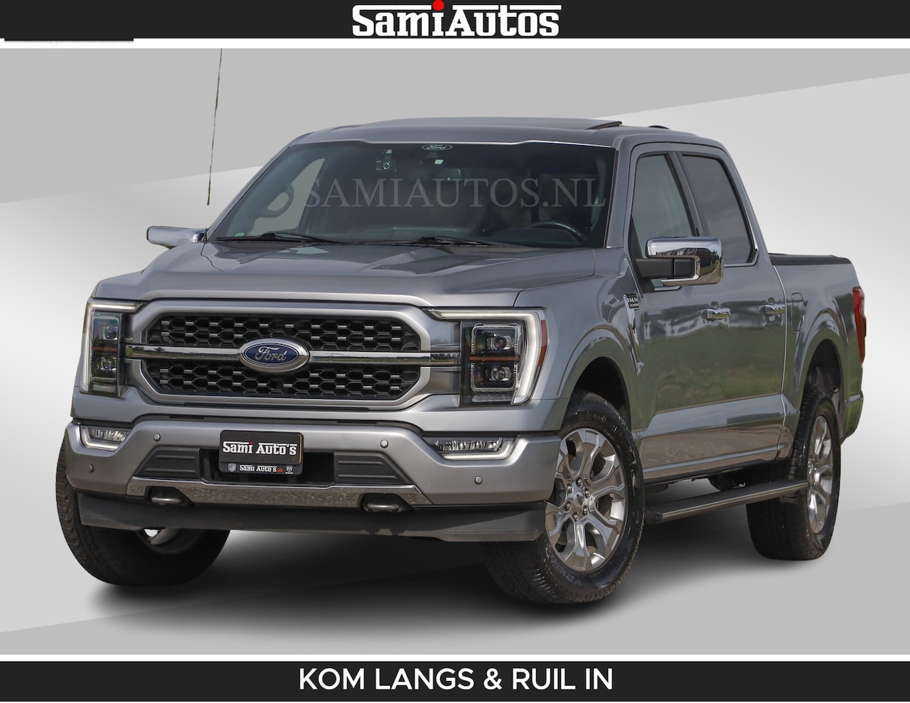 Ford F150 - PLATINUM | MASSAGE | PANO | GROOTSCHERM | COMFORT STOELEN | ADAPTIVE CRUISE | DC | DUBBELE - AutoWereld.nl