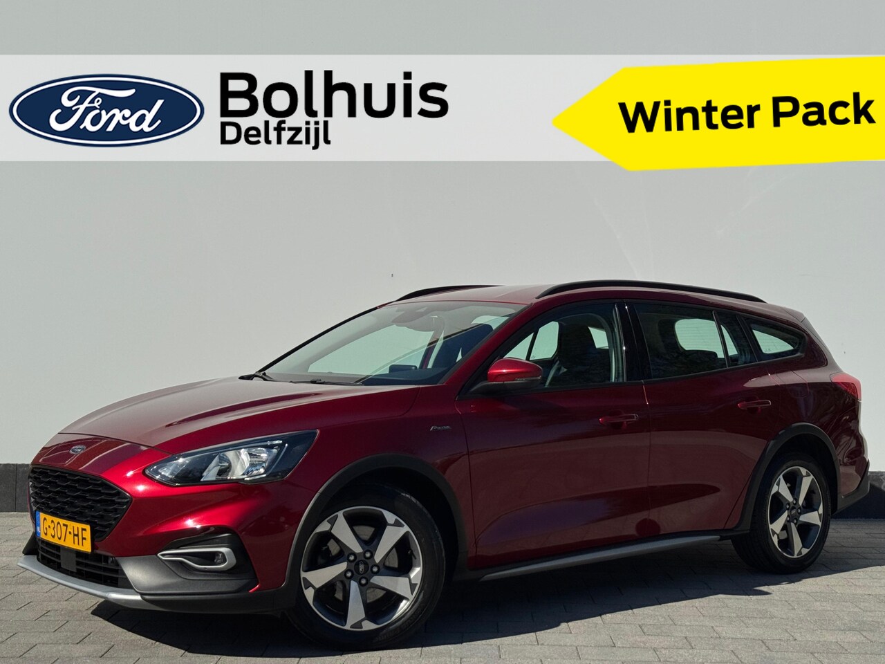 Ford Focus Wagon - EcoBoost 125 pk Active Business | Winter Pack | Navi | Clima | Cruise | Keyless entry | 1e - AutoWereld.nl