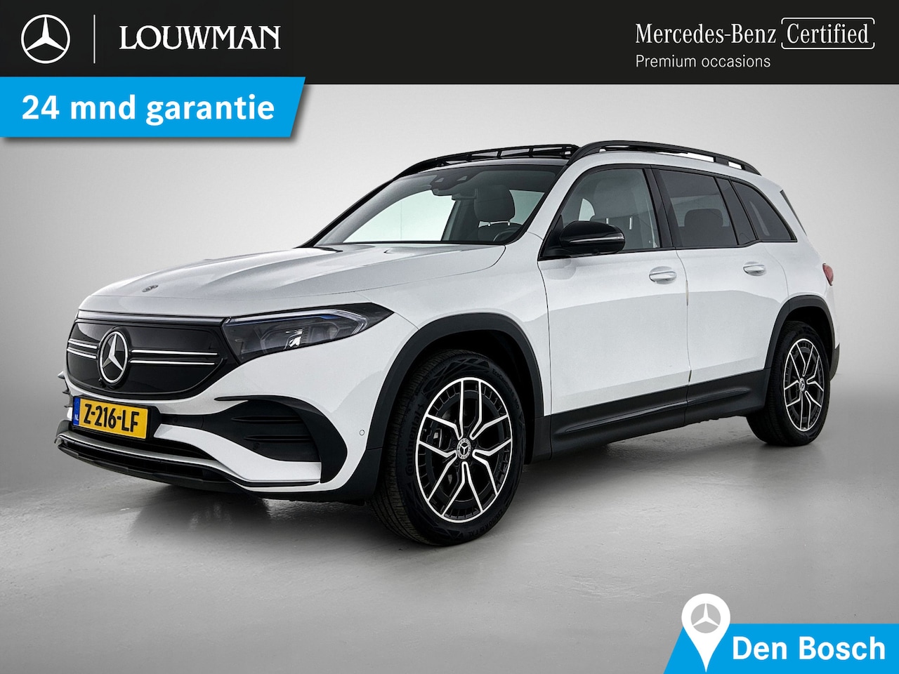 Mercedes-Benz EQB - 250+ AMG-line 71 kWh Night pakket | Panorama dak | Memory seats | Parkeerpakket met 360°-c - AutoWereld.nl