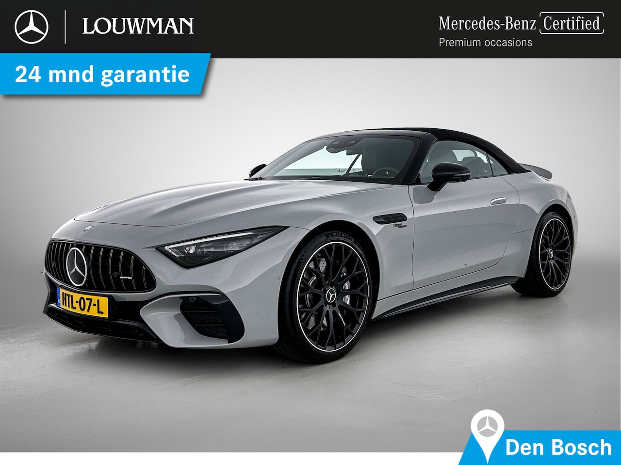 Mercedes-Benz SL-klasse Roadster - AMG 43 Premium Plus | 21" lichtmetalen AMG-velgen met Y-design, zwart | Burmester. Inclusi - AutoWereld.nl