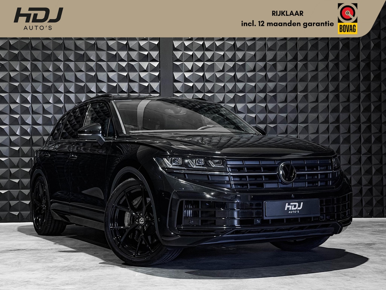 Volkswagen Touareg - 3.0 TSi eHybrid 4M |All Black | Pano | 22" | Dynaudio | Topv | Memo | IQ Li. + Drive | Amb - AutoWereld.nl