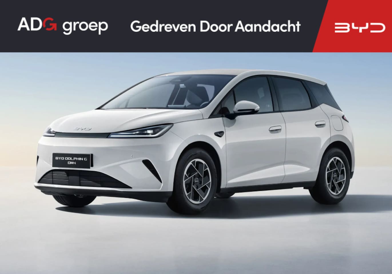 BYD DOLPHIN G - DM-i Boost NIEUW/ 1040 KM / Skiing White / 105 EV / Android Auto en Apple Carplay - AutoWereld.nl