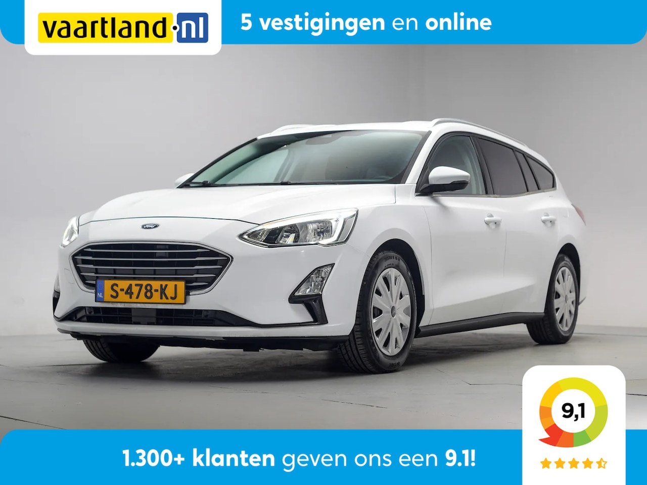 Ford Focus - 1.0 EcoBoost [ Navigatie Keyless Carplay ] - AutoWereld.nl