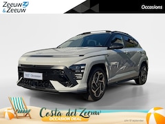 Hyundai Kona - 1.6 GDI HEV N Line Sky | schuif-/kanteldak | Navi | Clima | 360 Camera | All Season banden