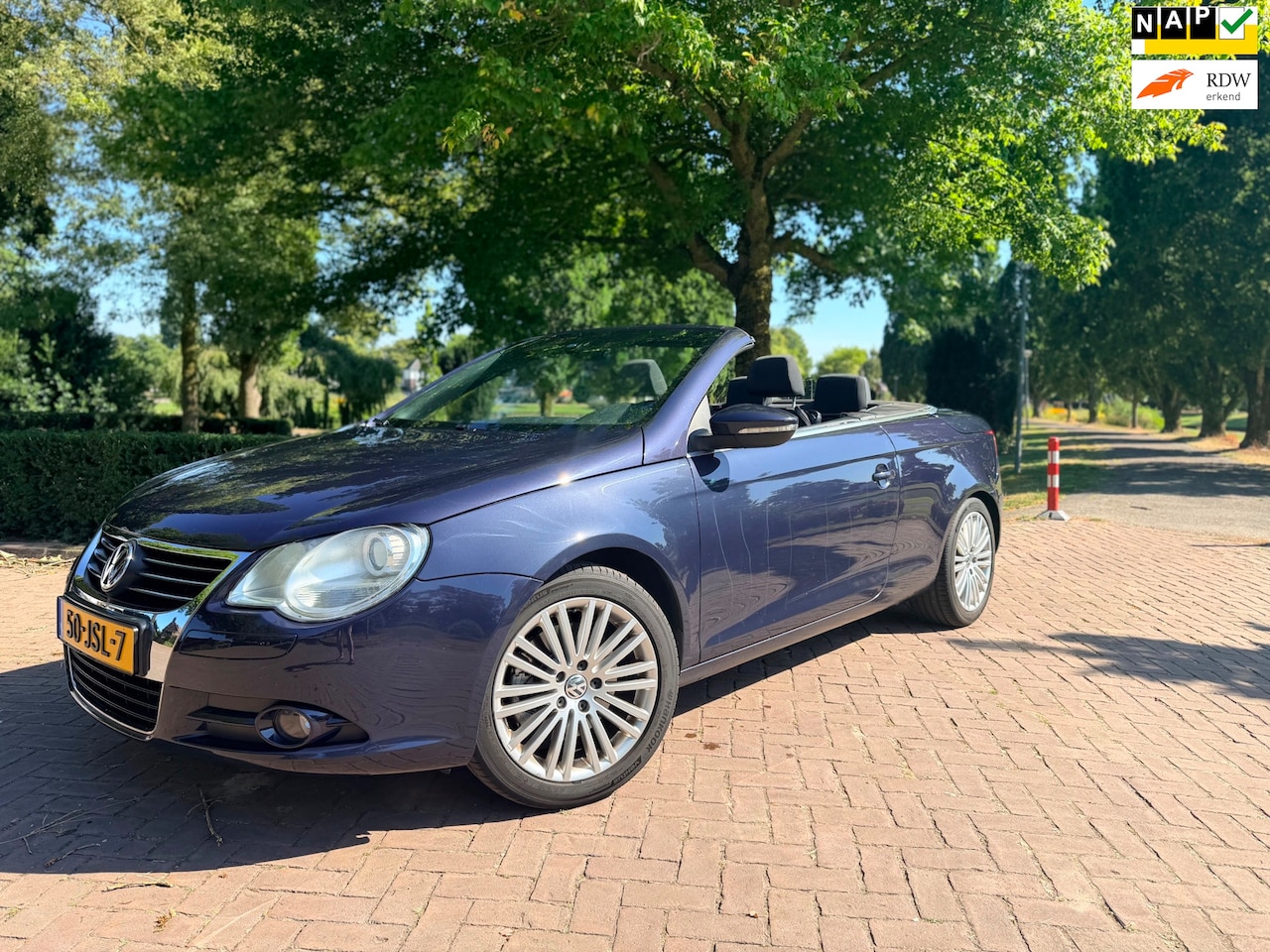 Volkswagen Eos - 1.4 TSI Highline | Cabrio Hardtop | Cruise | Airco - AutoWereld.nl