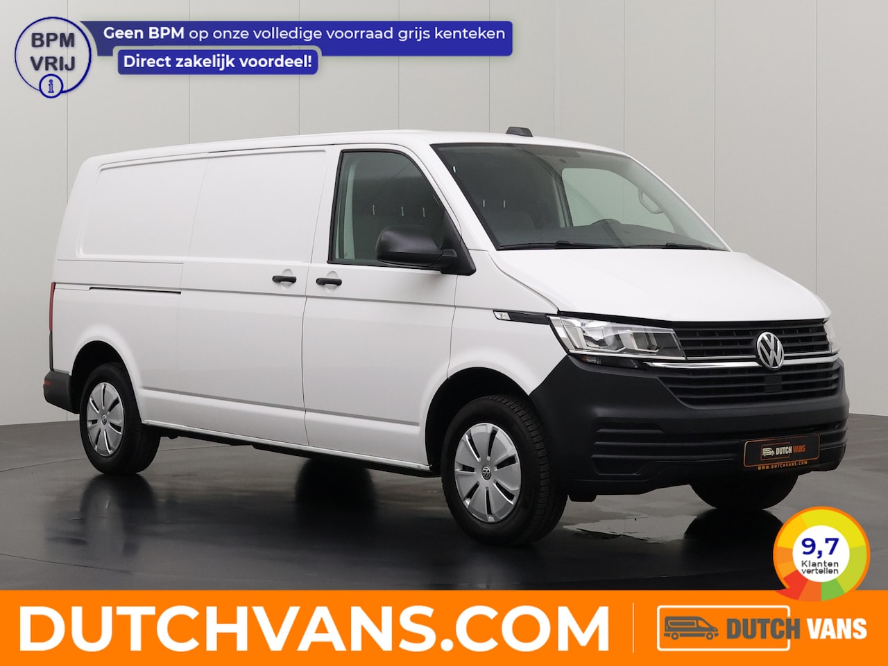 Volkswagen Transporter - 2.0TDI Lang | Airco | 3-Zits | Betimmering | Trekhaak - AutoWereld.nl