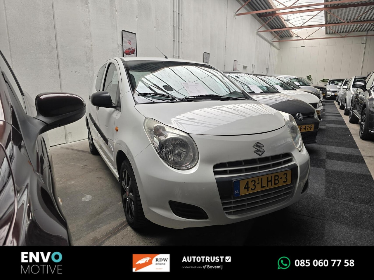 Suzuki Alto - 1.0 Comfort Airco/Leer/B&W Edition/LMV - AutoWereld.nl