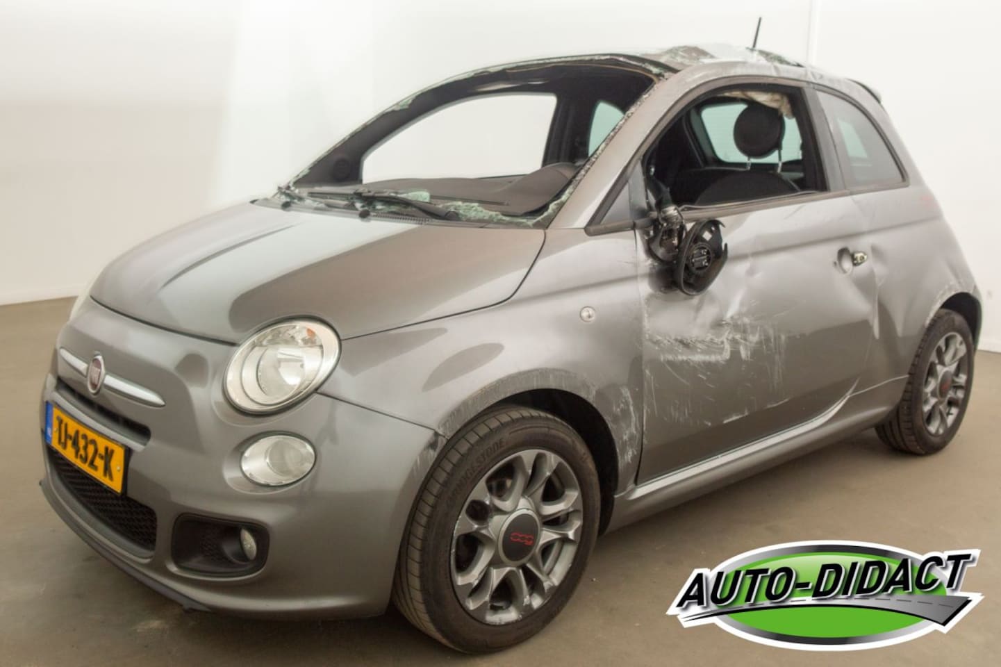 Fiat 500 C - 1.2 Lounge Pano Airco - AutoWereld.nl