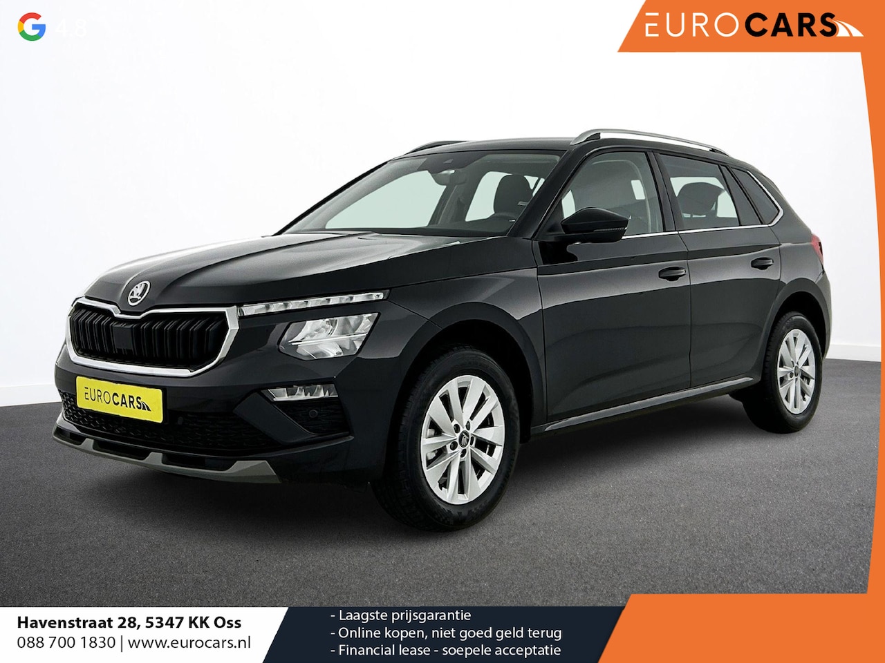 Skoda Kamiq - 1.0 TSI Business Edition DSG Navigatie Climate control Cruise control LED Keyless Achterui - AutoWereld.nl