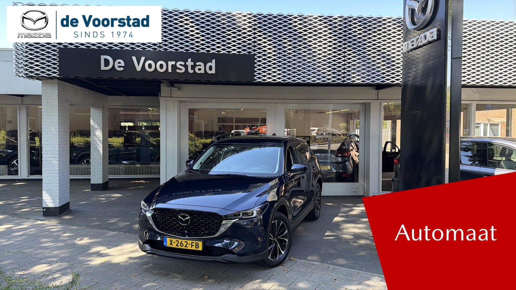 Mazda CX-5 - 2.0 e-SkyActiv-G M Hybrid 165 Exclusive-Line Automaat | trekhaak | 1e eigenaar | dealer on - AutoWereld.nl