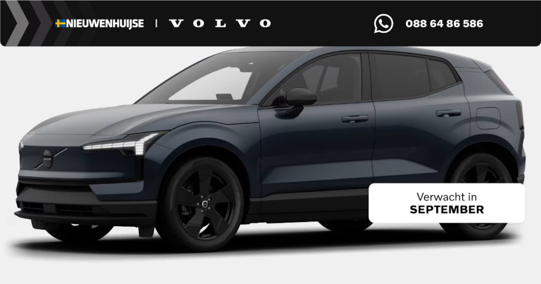 Volvo EX30 - P5 Long Range Plus Black Edition Europa 69 kWh | Harman/Kardon | Black Interieur | Power S - AutoWereld.nl