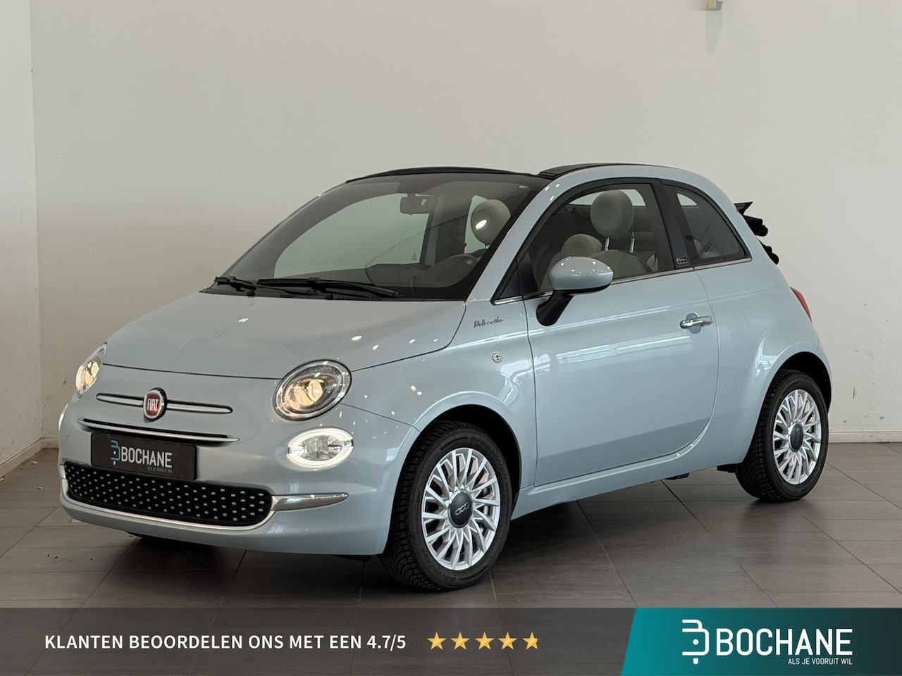 Fiat 500 C - 1.0 Hybrid Dolce Vita | Cabrio | Parkeersensoren achter | Cruise Control | Climate Control - AutoWereld.nl