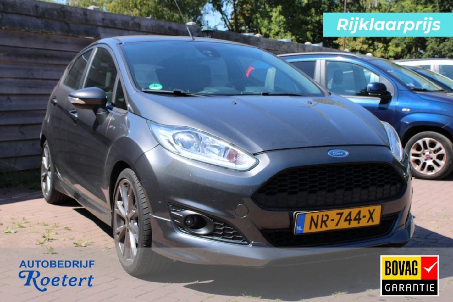 Ford Fiesta - 1.0 EB 101pk ST-Line ECC/cruise/navi/LED/trekhaak 5-drs - AutoWereld.nl
