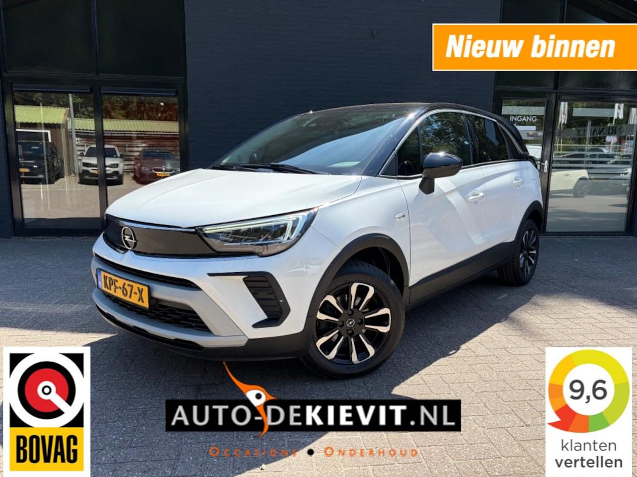 Opel Crossland - 1.2 Turbo Elegance automaat/ nieuwe db riem - AutoWereld.nl
