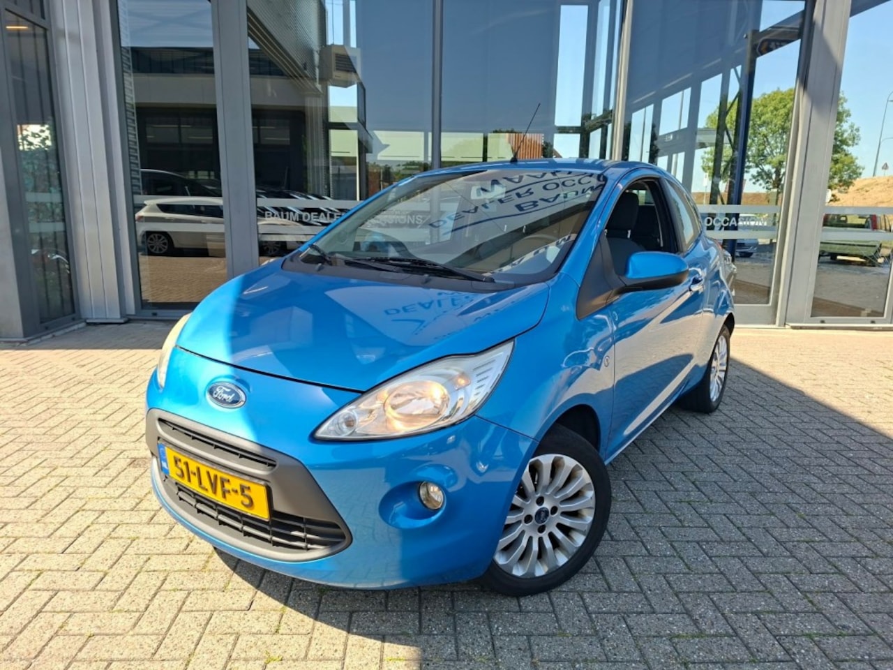 Ford Ka - 1.2 TITANIUM X CHROOM EDITION AIRCO LMV - AutoWereld.nl