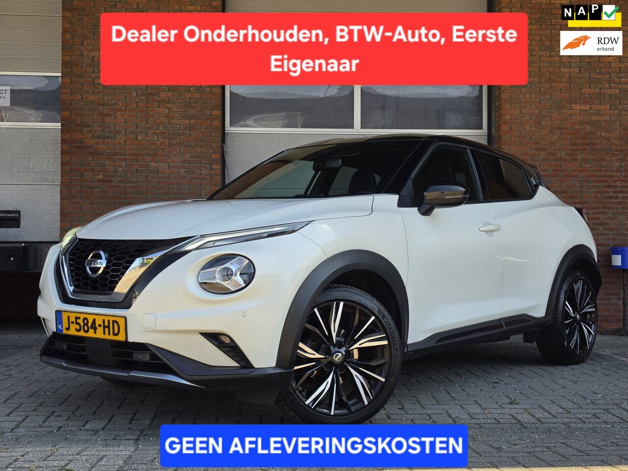 Nissan Juke - 1.0 DIG-T N-Design|Achteruitrijcamera|Btw-Auto|Eerste Eigenaar - AutoWereld.nl