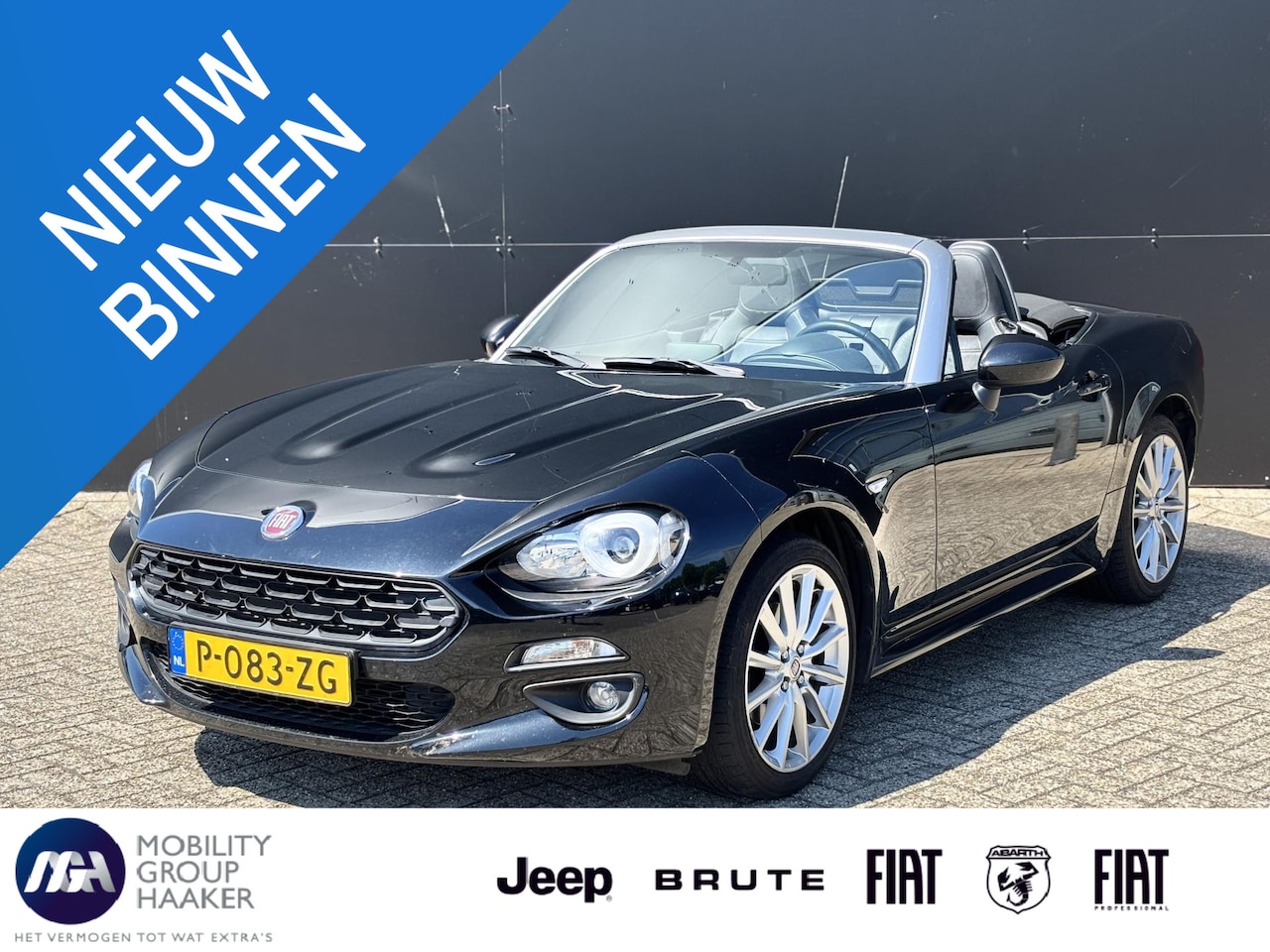 Fiat 124 Spider - 1.4 MultiAir Turbo Lusso | Airco | Navigatie | Cruise Control - AutoWereld.nl