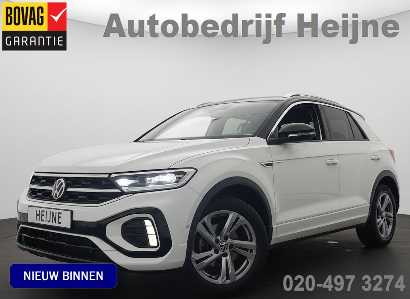 Volkswagen T-Roc - TSI 110PK R-LINE BUSINESS CAMERA/MASSAGE/IQ.LIGHT - AutoWereld.nl