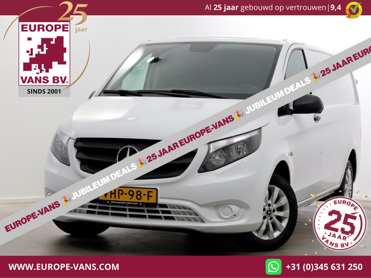 Mercedes-Benz Vito - 114 CDI 136pk RWD E6 Lang Airco/Navi/Cruise Control 07-2019 - AutoWereld.nl