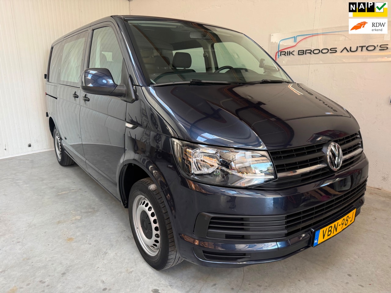 Volkswagen Transporter - 2.0 TDI L1H1 Trendline Dub Cabine - AutoWereld.nl