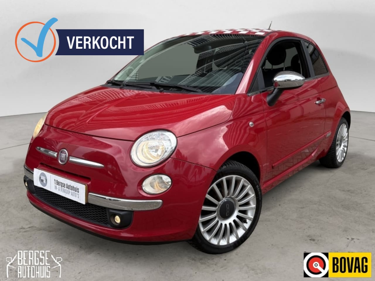 Fiat 500 - 1.2 Sport Ecc Lmv City Nap - AutoWereld.nl