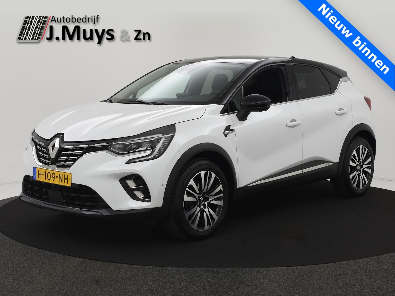 Renault Captur - 1.3 TCe 130 Initiale Paris AUTOM. TREKH|BLIS|ACC|LEER|STOEL+STUURVERW|360CAMERA|BOSE - AutoWereld.nl