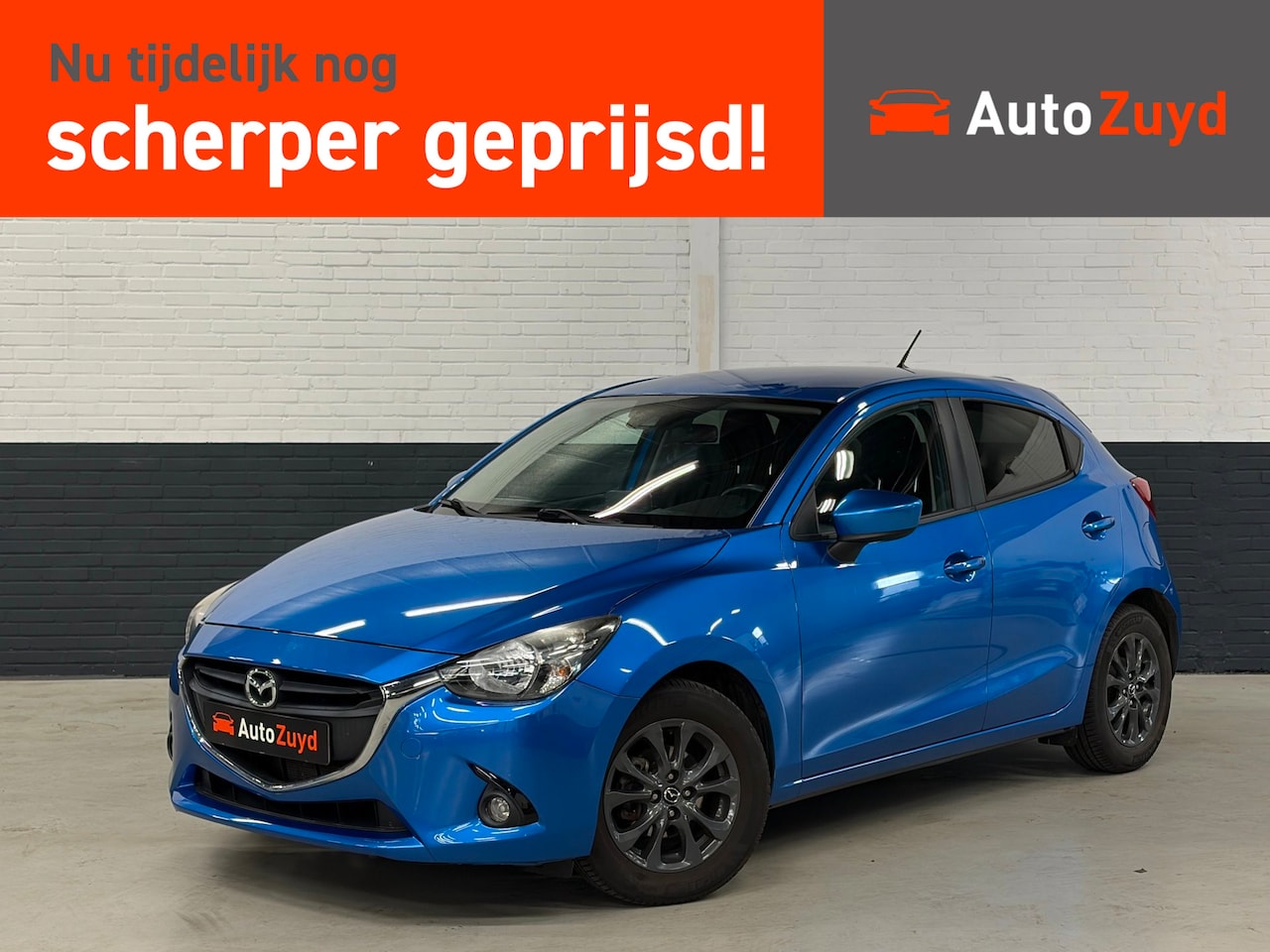 Mazda 2 - 1.5 Skyactiv-G TS Airco / Navi / LM-Velgen / Trekhaak - AutoWereld.nl