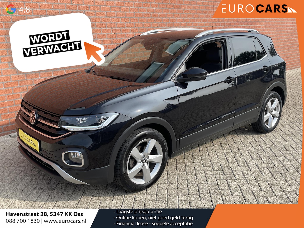 Volkswagen T-Cross - 1.0 TSI 110pk DSG Style Navigatie Apple Carplay / Android Auto Camera Parkeer sensoren Dab - AutoWereld.nl