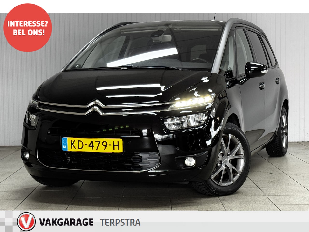 Citroën Grand C4 Picasso - 1.2 PureTech Business /Trekhaak! /Camera /DAB+! /Navi /Climat /Cruise /Elek. pakket /Bluet - AutoWereld.nl