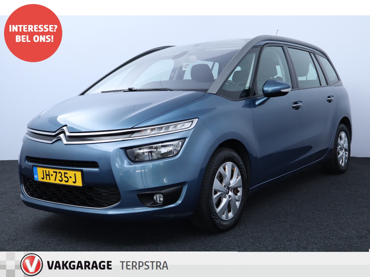 Citroën C4 Picasso - 1.2 PureTech Business/ D-Riem 126.000 KM!/ 7-Persoons!/ Trekhaak/ Virtual Dashb./ Keyless/ - AutoWereld.nl