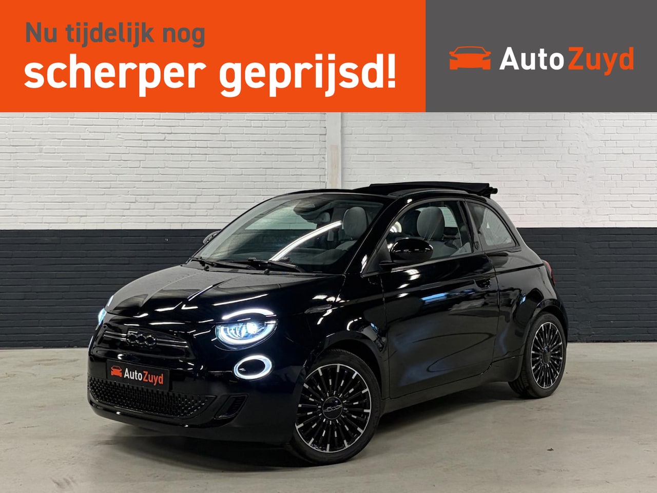 Fiat 500 C - Icon 42 kWh Automaat / Cabrio / Virtual Cockpit / Navi / LED - AutoWereld.nl