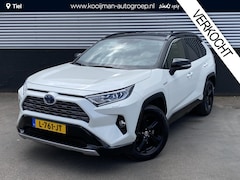 Toyota RAV4 - 2.5 Hybrid AWD Bi-Tone Trekhaak, Stoel- & Stuurwiel verwarmd, PDC, LED, Smart Key, Privacy