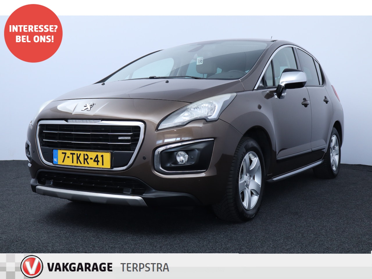 Peugeot 3008 - 2.0 HDi HYbrid4 Blue Lease/ Trekhaak/ 16'' LMV/ Navi/ Clima/ Cruise/ Stoelverw./ LEDER/ Bl - AutoWereld.nl