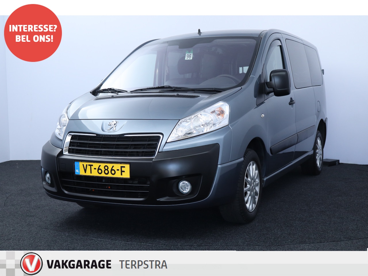 Peugeot Expert - 227 2.0 HDI L1H1 Navteq 2 MARGE!/ 56.000 KM N.AP/ 128pk!/ 16'' LMV/ Zij-Schuifdeur rechts/ - AutoWereld.nl