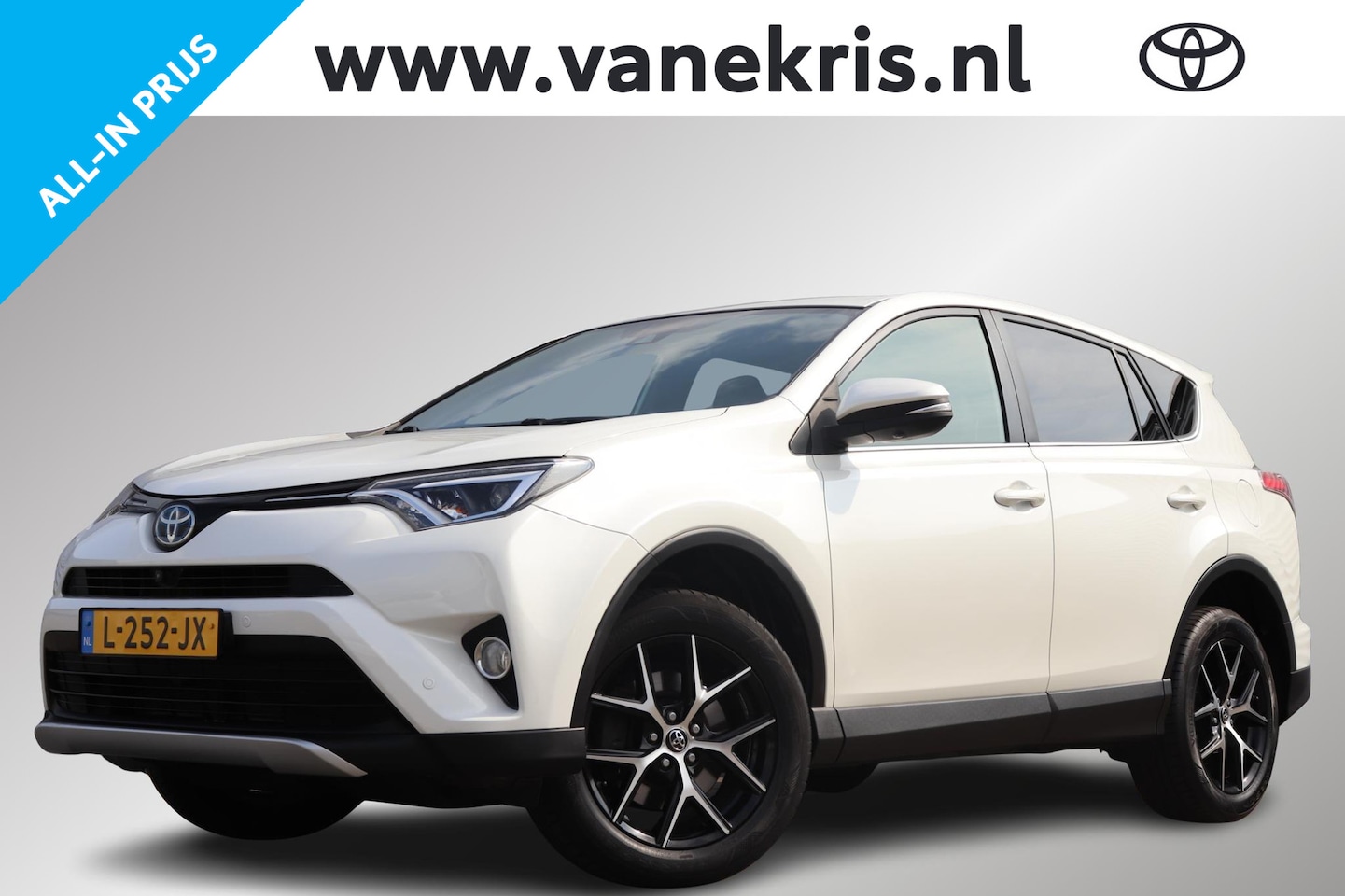 Toyota RAV4 - 2.5 Hybrid Style 2.5 Hybrid Style, Trekhaak, Stoelverwarming, BSM, NAVI! - AutoWereld.nl