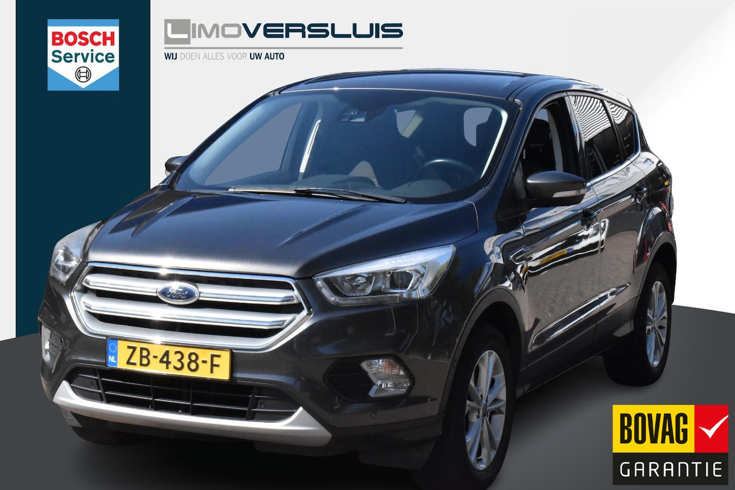 Ford Kuga - 1.5 EcoBoost Titanium 2e Eigenaar | BSM | Navigatie | 100% Onderhouden | 12 mnd BOVAG Gar - AutoWereld.nl