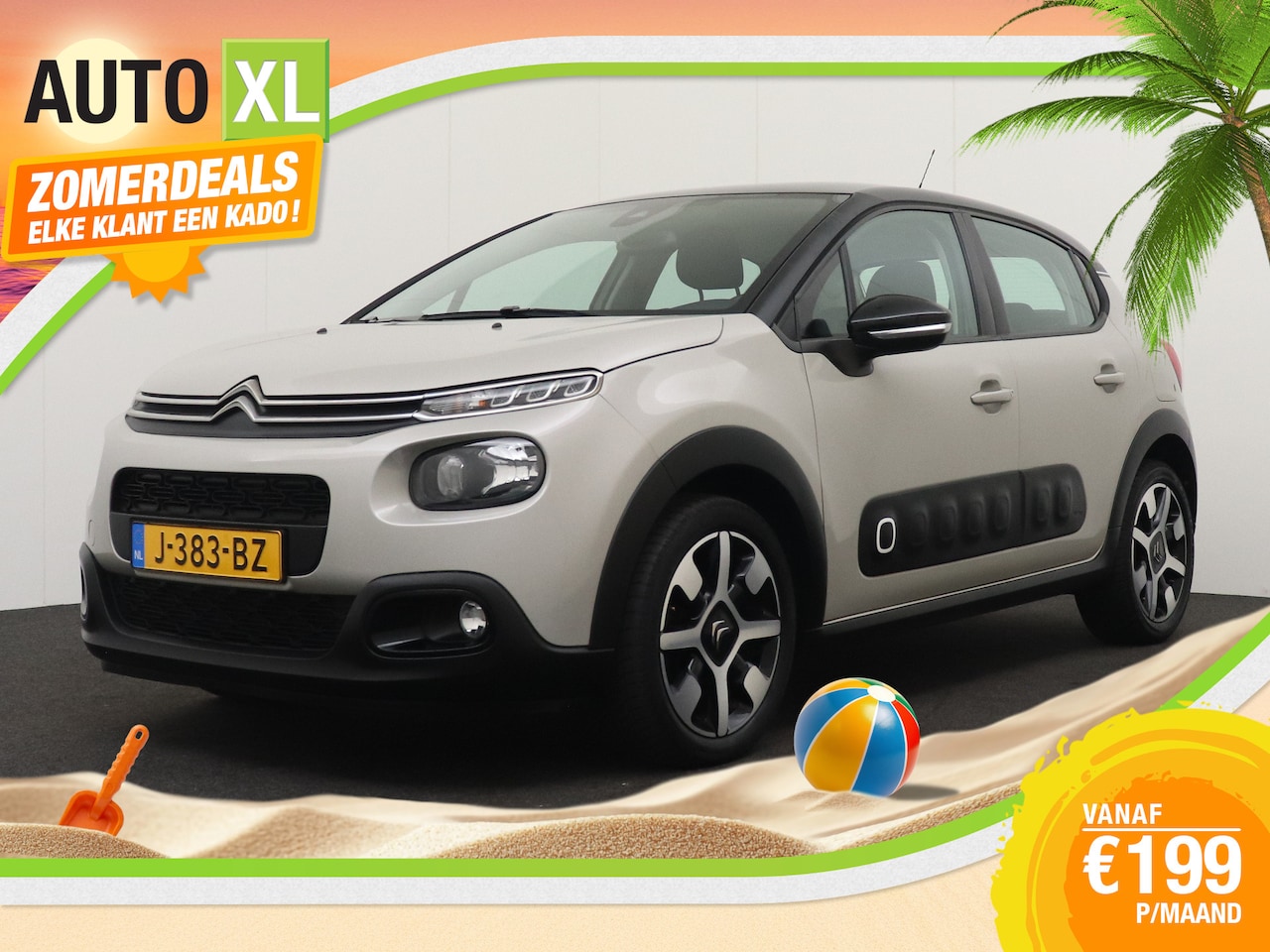 Citroën C3 - 1.2 PT Business Camera Carplay Climate 17' LMV - AutoWereld.nl