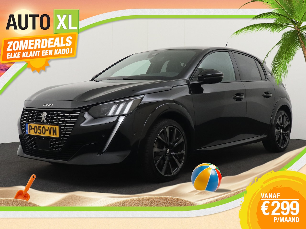 Peugeot 208 - 1.2 PT 101 PK Aut. GT Pack 3D Dash. Adap.Cruise Camera Carplay - AutoWereld.nl