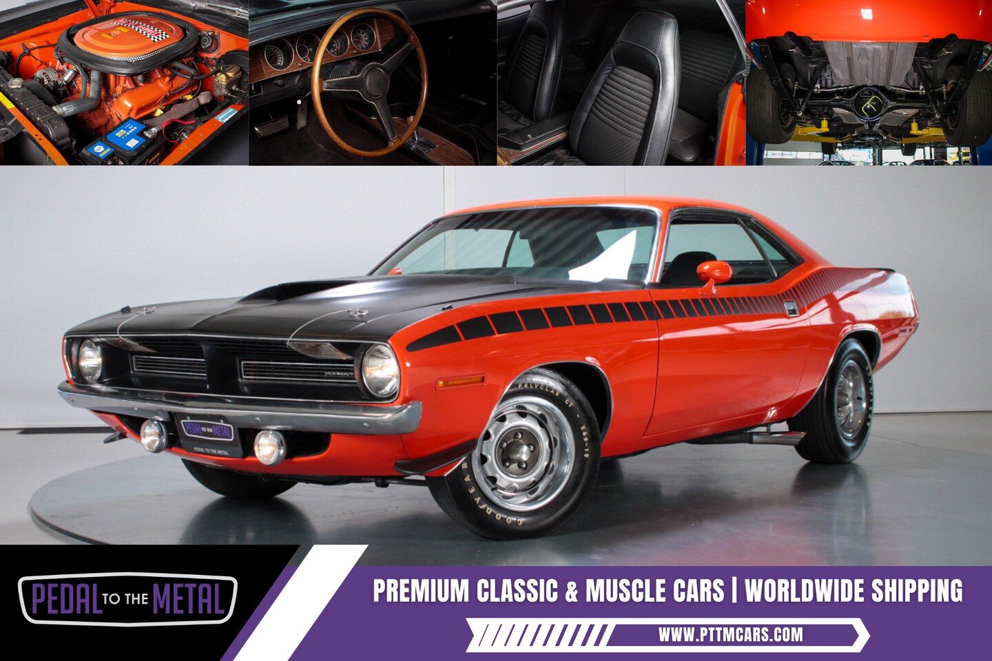 Plymouth Cuda - | Numbers Matching - AutoWereld.nl