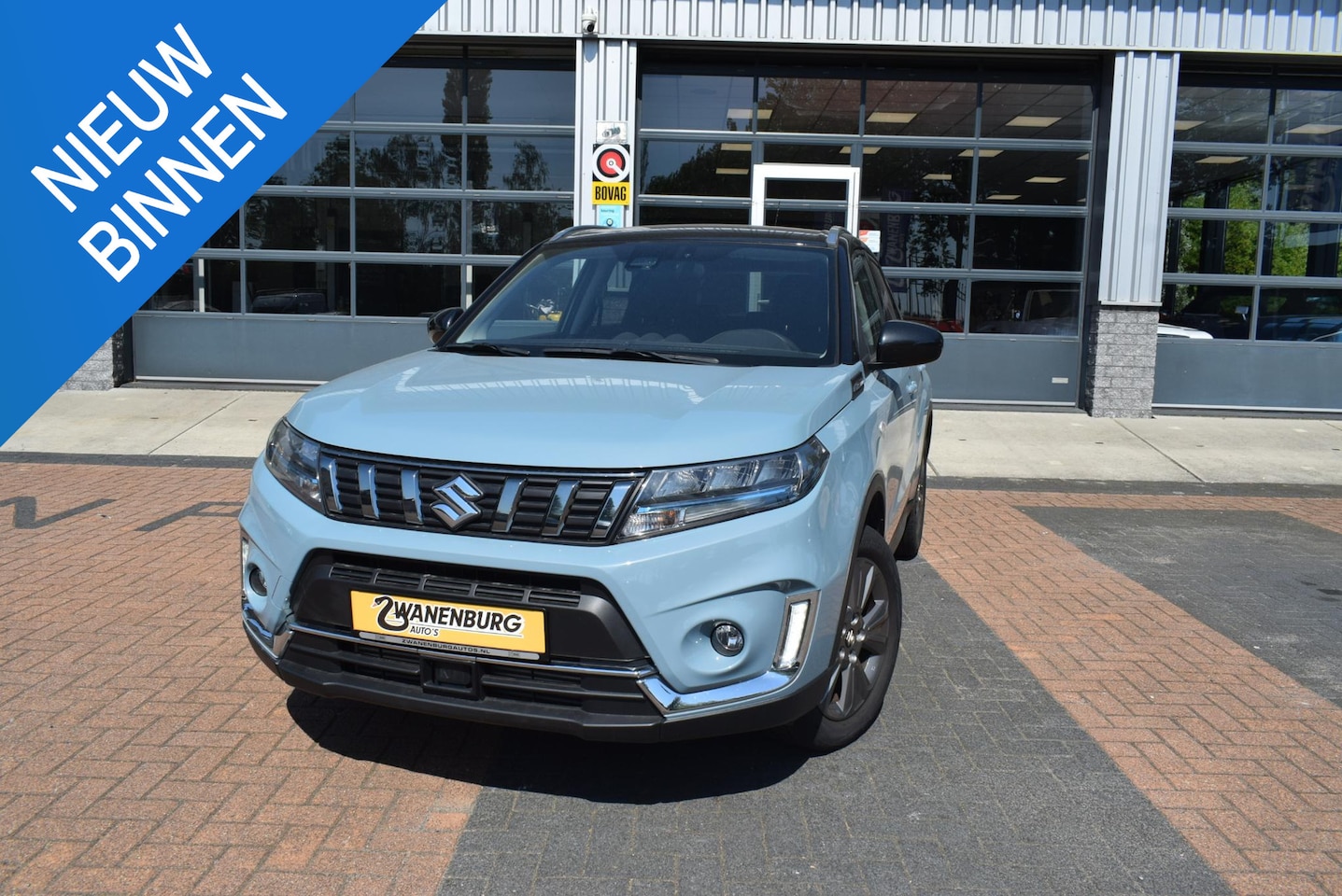 Suzuki Vitara - 1.4 Boosterjet Select Rhino Edition Smart Hybrid Apple Carplay/ Navi Airco Km 27.500!! - AutoWereld.nl