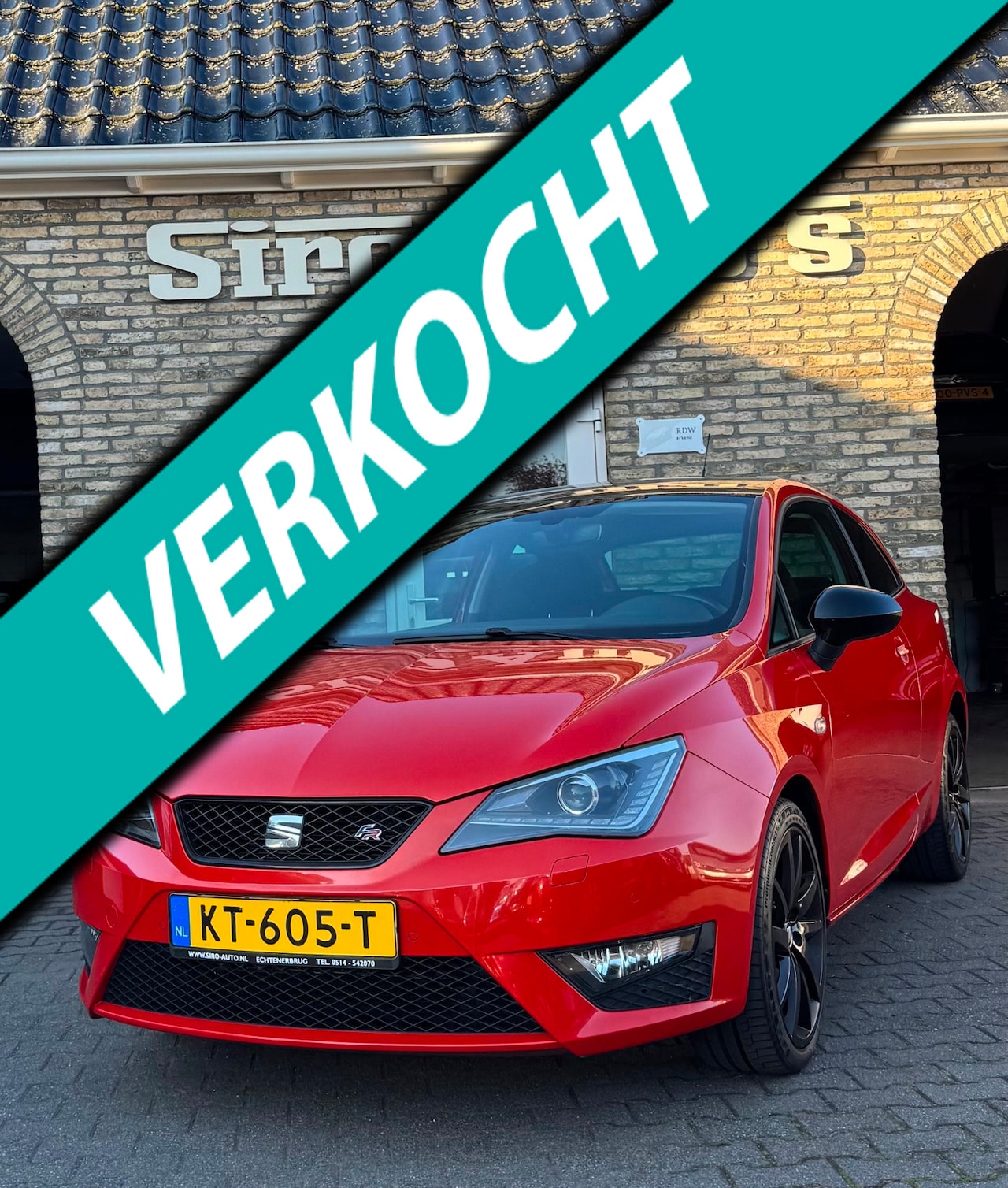 SEAT Ibiza SC - 1.4 TSI FR 150 PK Bj 2017 sportive uitvoering - AutoWereld.nl