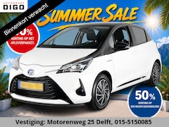 Toyota Yaris - 1.5 HYBRID BLACK & WHITE GARANTIE TOT 2030 CLIMAT CONTROLL. ACHTERUITRIJ CAMERA . SLECHTS
