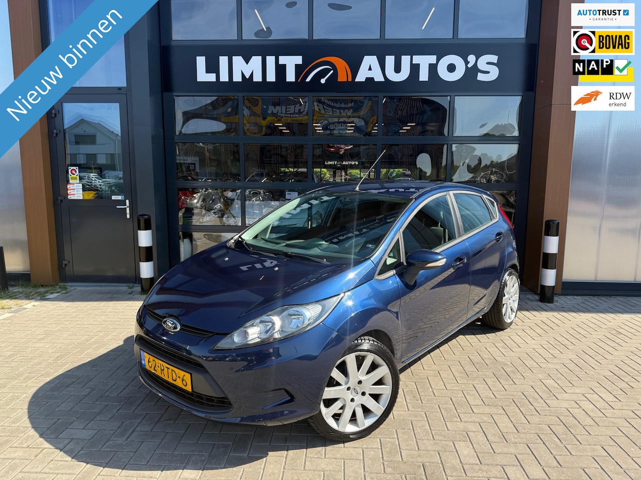 Ford Fiesta - 1.25 Limited/Airco/Elek.Ramen/Lmv/Nap - AutoWereld.nl