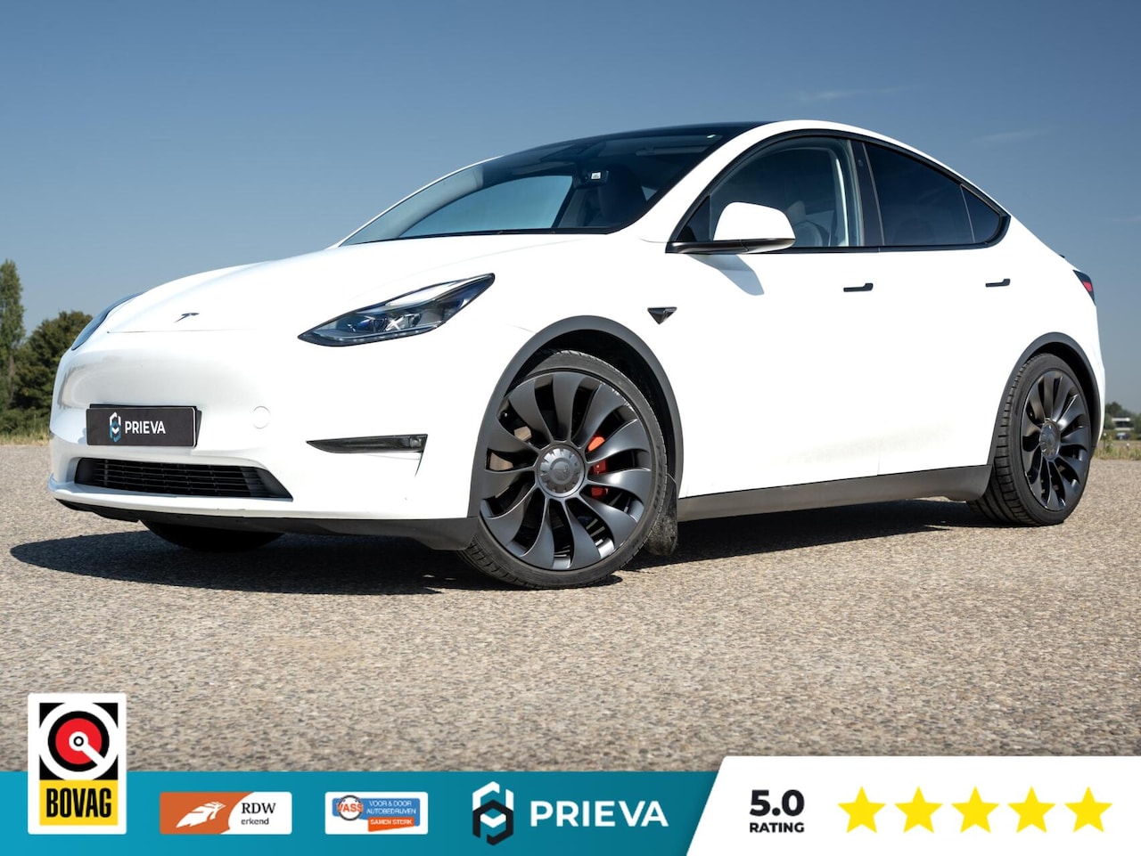 Tesla Model Y - Performance AWD | 4WD | Panoramadak | ACC - AutoWereld.nl